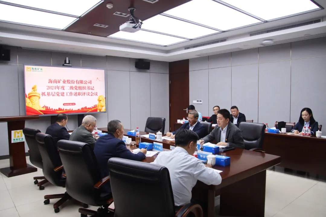 3377体育官网党委召开2024年度二级党组织书记抓基层党建工作述职评议会议