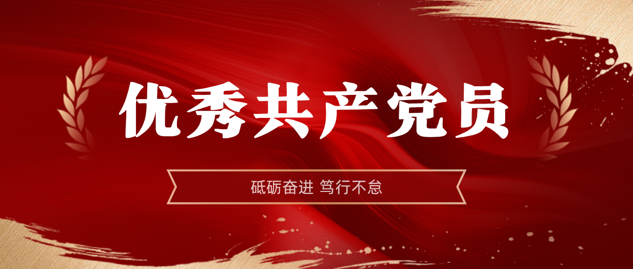 弘扬榜样精神 | 3377体育官网2024-2025年度优秀共产党员